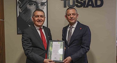 CHP Genel Başkanı Özgür Özel, TÜSİAD'ı ziyaret etti