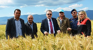 Çiftçiler Günü'nde üretim coşkusu Çıkrıkçı'da yaşandı