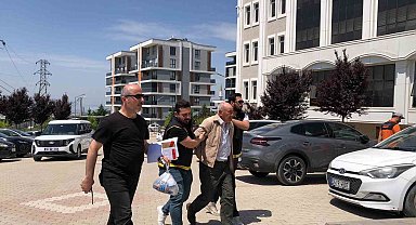 Cinayet zanlısı adliyeye sevk edildi