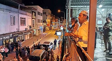 Çine'de hac yolcuları dualarla uğurlandı