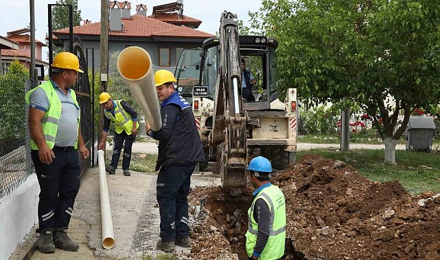 Çıtlık Mahallesinin içme suyu hatları yenileniyor