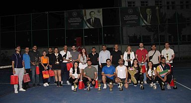 Cizre'de ilk geleneksel kort tenis heyecanı yaşandı