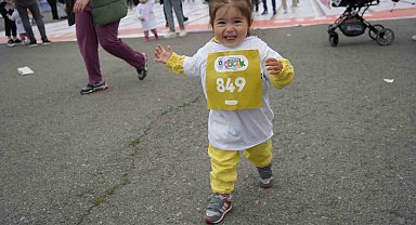 Çocuk Maratonu ve Festivali, 15 bin çocuk ve ailesine ev sahipliği yaptı