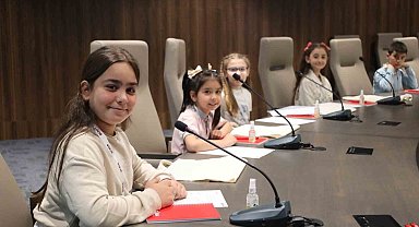Çocuklar fikirleriyle şehre yön verdi