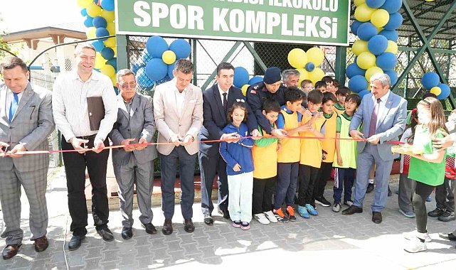 Çorlu Emlak Konut Ergene Vadisi İlkokulu'na Spor Kompleksi açıldı