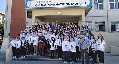 Çorlu İmam Hatip Ortaokulu'ndan Bilim Fuarı