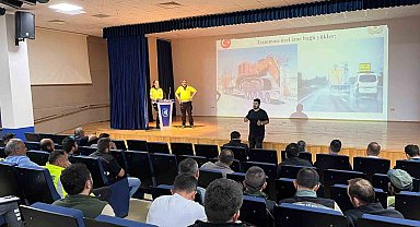 Çorum Belediye personeline yol güvenliği eğitimi