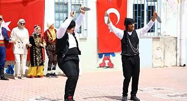 Çorum'da özel öğrencilerden duygusal gösteri