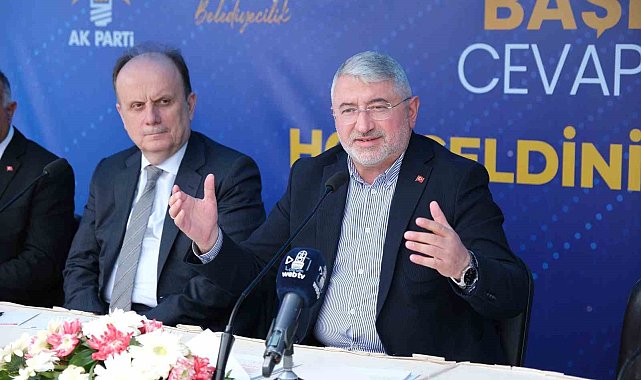 Çorum'da vatandaşın sorduğu soruları, Başkan Aşgın cevapladı