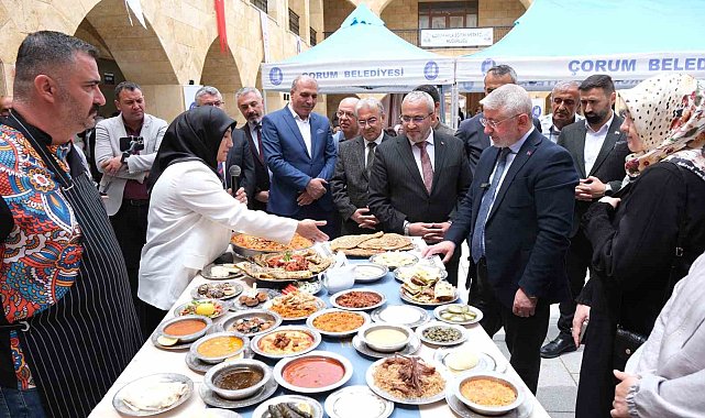 Çorum'un yöresel lezzetlerine yoğun ilgi