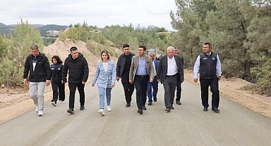 Çukurören Köyü tozdan kurtuluyor