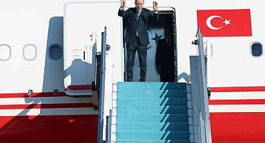 Cumhurbaşkanı Erdoğan Azerbaycan'a gitti