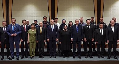 Cumhurbaşkanı Erdoğan, emek temsilcileriyle buluştu