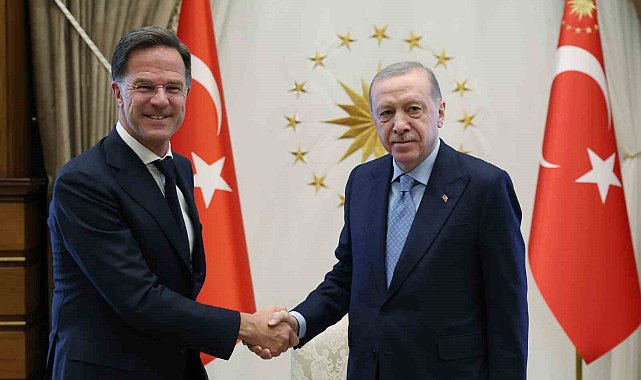 Cumhurbaşkanı Erdoğan, NATO Genel Sekreteri Mark Rutte'yi Cumhurbaşkanlığı Külliyesi'nde Kabul etti.