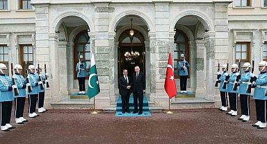 Cumhurbaşkanı Erdoğan, Pakistan Başbakanı Şerif'i kabul etti