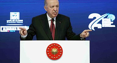 Cumhurbaşkanı Erdoğan: "Faize dayalı ekonomik nizamın değişmesi için mücadeleden geri durmayacağız"