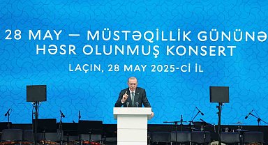 Cumhurbaşkanı Erdoğan: "İyi günde olduğu gibi zor günlerinde de Azerbaycan halkının her zaman yanında olacağız"