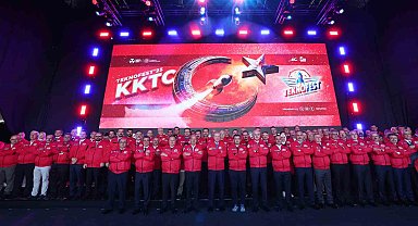 Cumhurbaşkanı Erdoğan: "Türk milleti ve Kıbrıs Türk'ü olarak biz, bu topraklarda ev sahibiyiz"