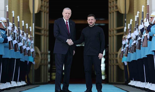 Cumhurbaşkanı Erdoğan, Ukrayna Devlet Başkanı Zelenskiy ile görüştü