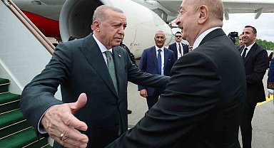 Cumhurbaşkanı Erdoğan ve Aliyev, Laçın Uluslararası Havalimanı'nın açılışını yaptı
