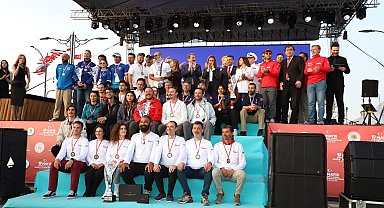 Cumhurbaşkanlığı 6. Uluslararası Yat Yarışları İstanbul-Samsun Açık Deniz Yarış Etabı sona erdi