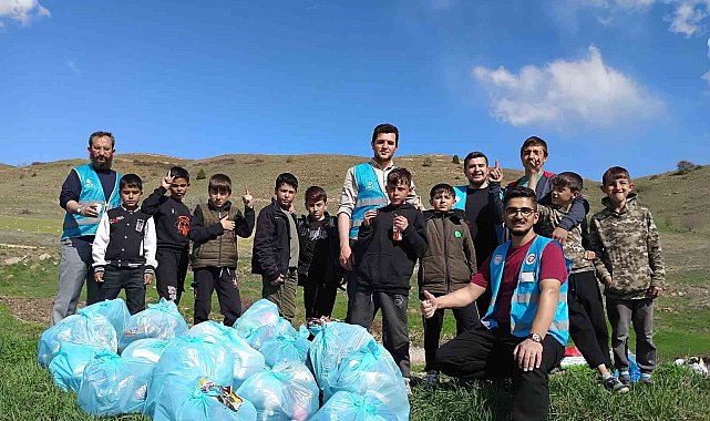 Daha temiz Tomarza için mesire alanları temizlendi