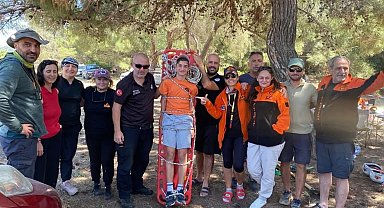 Datça'da MAG AME gönüllülerine uygulamalı eğitim