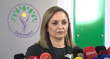 DEM Parti Sözcüsü Doğan: "PKK bugün silahlara veda ettiğini duyurdu"