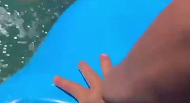 Denizde boğulmaktan son anda kurtarıldı