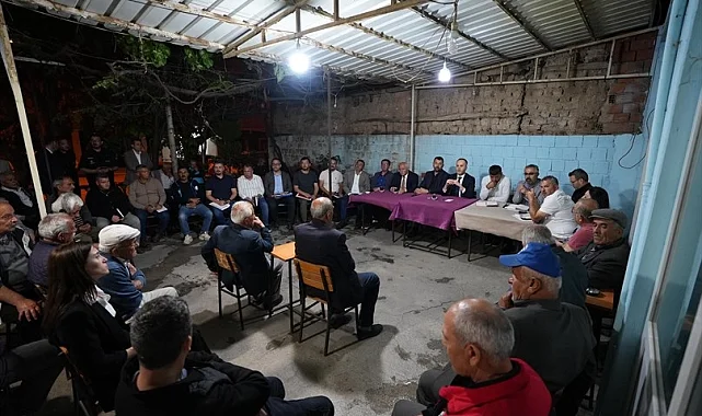 Denizli Büyükşehir Belediyesi halkla buluşuyor