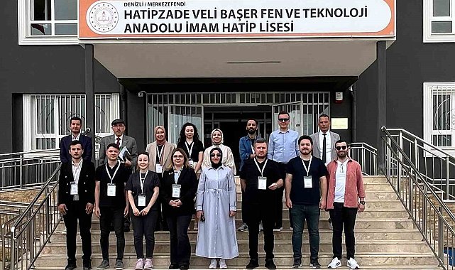 Denizli'de lise öğrencilerine meslekler tanıtdı