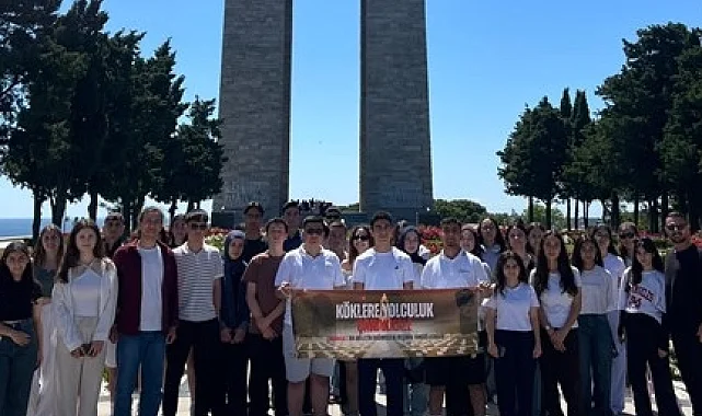 Denizlili gençler "Köklere yolculuk" ile Çanakkale ruhunu yerinde yaşadı