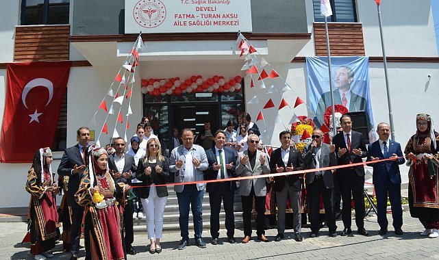 Develi Fatma Turan Aksu Aile Sağlık Merkezi açıldı