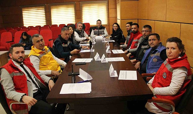 Devlet Hastanesi'nde gerçekçi yangın tatbikatı