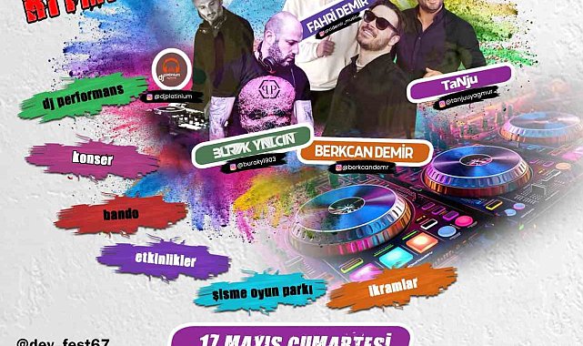 Devrek Belediyesi'nden Gençlik Festivali Öncesi Egemenlik Alanı'nda yoğun mesai
