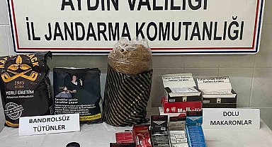 Didim'de kaçak tütün operasyonu