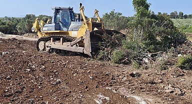 Didim'de yol çalışmaları devam ediyor