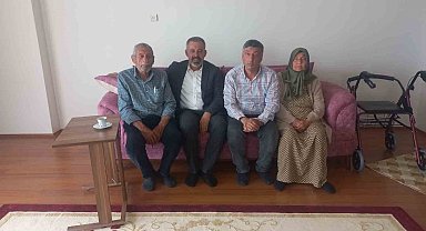 DİKO Başkanı Yüksel, hayatını kaybeden gazetecinin ailesine ziyarette bulundu