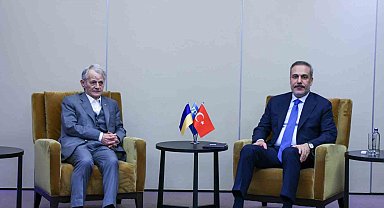 Dışişleri Bakanı Fidan, Kırım Tatarlarının Milli Lideri Kırımoğlu ve KTMM Başkanı Çubarov ile görüştü