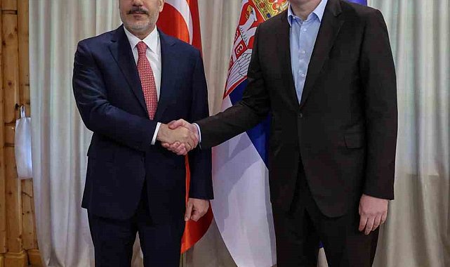 Dışişleri Bakanı Fidan, Sırbistan Cumhurbaşkanı Vucic ile görüştü