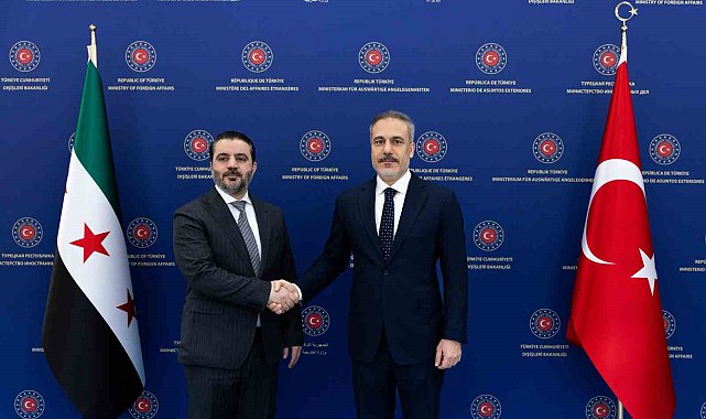 Dışişleri Bakanı Fidan, Suriyeli mevkidaşıyla bir araya geldi