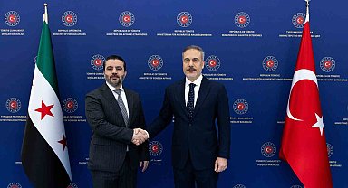 Dışişleri Bakanı Fidan, Suriyeli mevkidaşıyla bir araya geldi