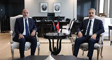 Dışişleri Bakanı Fidan, Ürdünlü mevkidaşı Safedi ile bir araya geldi