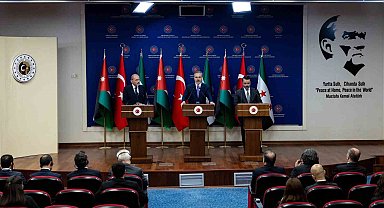 Dışişleri Bakanı Fidan, Ürdünlü ve Suriyeli mevkiidaşları ile ortak basın toplantısında konuştu