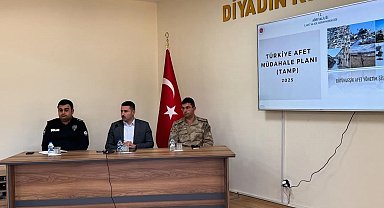 Diyadin'de afet hazırlığı masaya yatırıldı