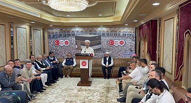 Diyanet İşleri Başkanı Erbaş'tan Mekke'de hac değerlendirme toplantısı
