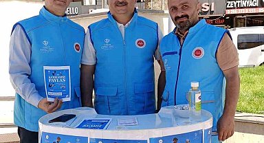 Diyanet Vakfı, Edremit'te kurban bağış standı açtı