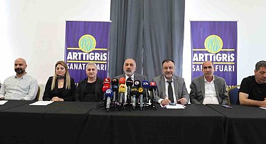 Diyarbakır'da sanat fuarının lansmanı yapıldı