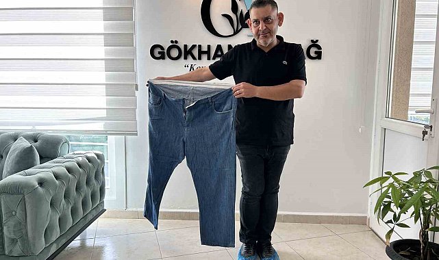 Diyet ve sporla 9 ayda 77 kilo verdi