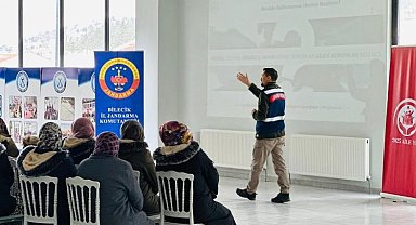 Dodurga'da 'Ailenin Önemi', 'En İyi Narkotik Polisi Anne' ve 'Kadına Yönelik Şiddetle Mücadele' başlıklı eğitim